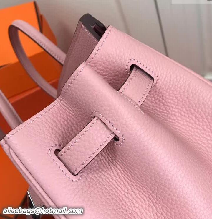 Best Price Hermes Birkin 35 Bag In Leather With Silver Hardware 4200128 Pink