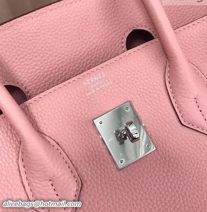 Best Price Hermes Birkin 35 Bag In Leather With Silver Hardware 4200128 Pink