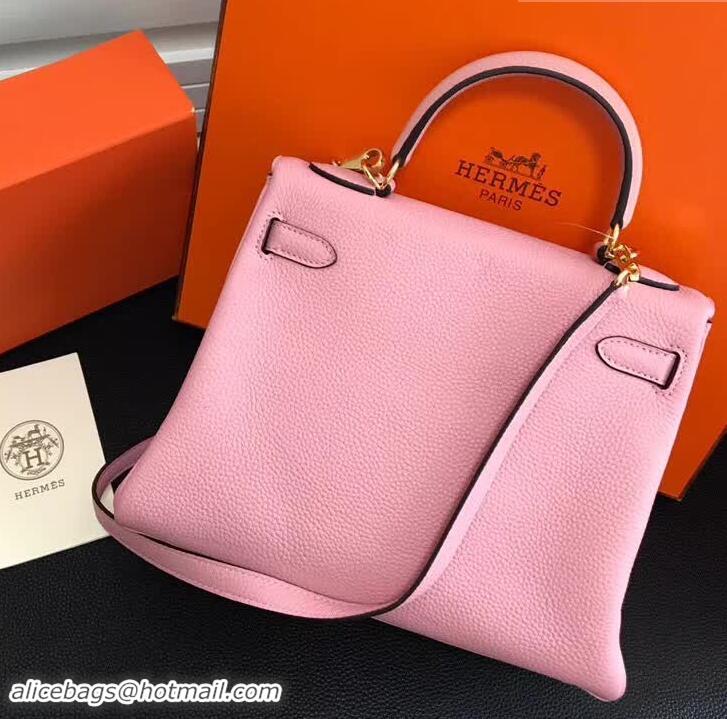 Famous Hermes Kelly 28CM Bag in Togo Leather With Gold Hardware 420018 Pink