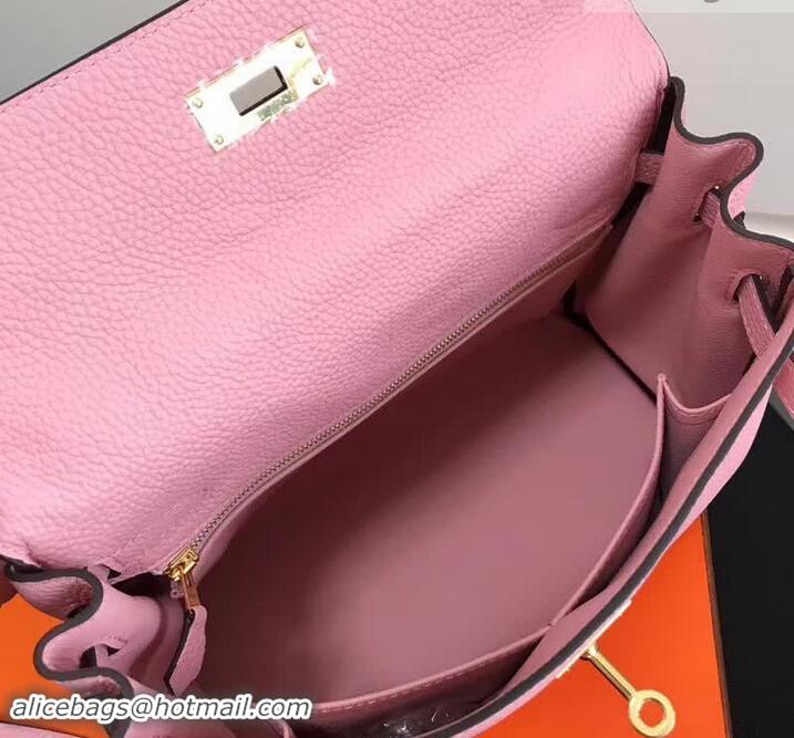 Famous Hermes Kelly 28CM Bag in Togo Leather With Gold Hardware 420018 Pink