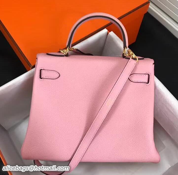 Famous Hermes Kelly 28CM Bag in Togo Leather With Gold Hardware 420018 Pink