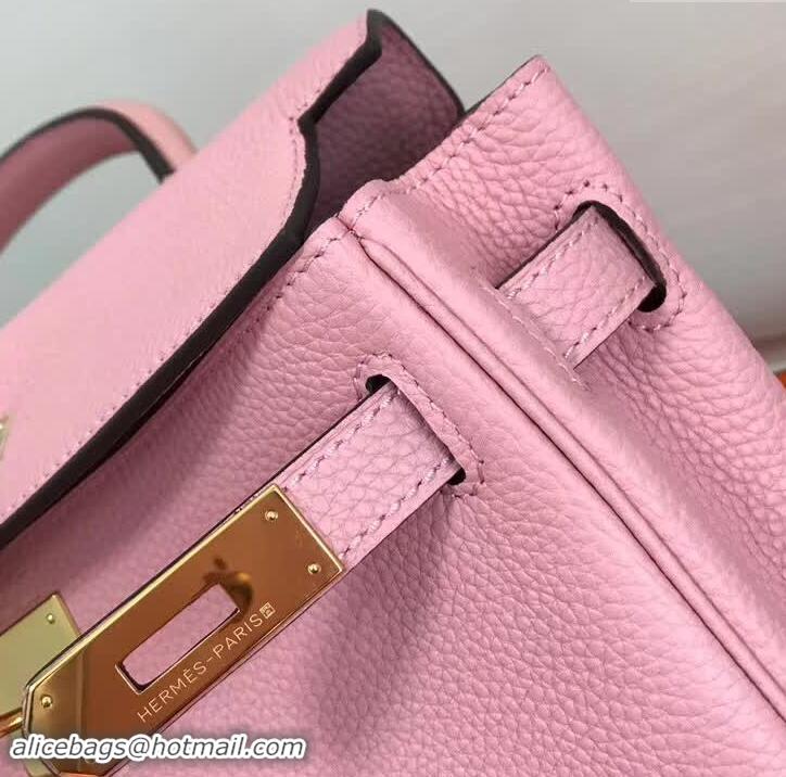 Famous Hermes Kelly 28CM Bag in Togo Leather With Gold Hardware 420018 Pink