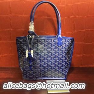 Inexpensive Goyard New Design Anjou Reversible Bag Mini 2398 Dark Blue