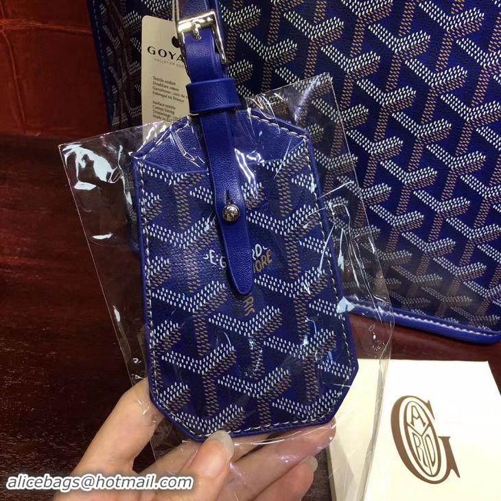 Inexpensive Goyard New Design Anjou Reversible Bag Mini 2398 Dark Blue