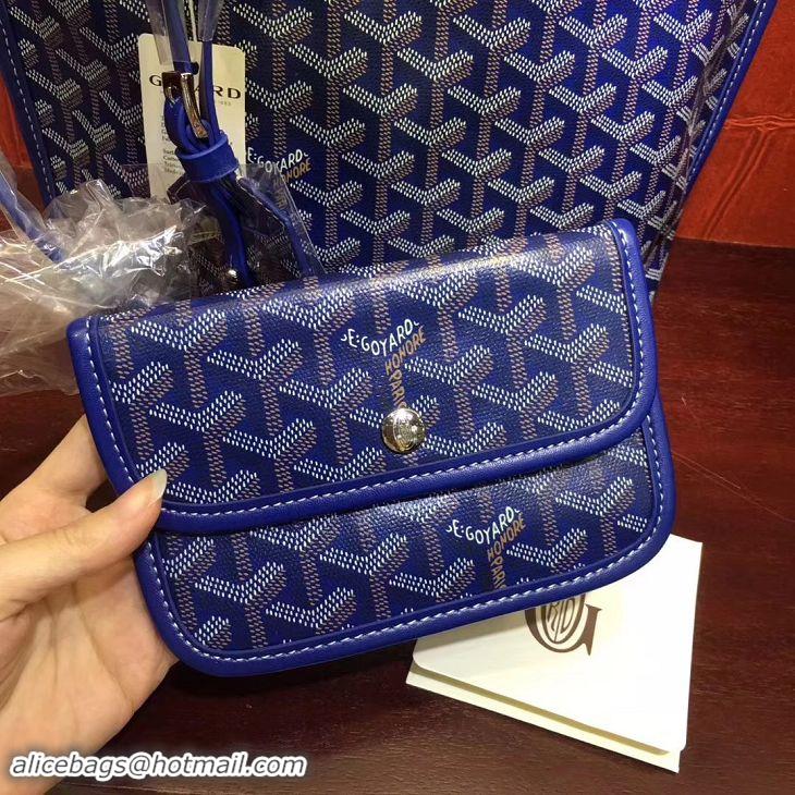 Inexpensive Goyard New Design Anjou Reversible Bag Mini 2398 Dark Blue