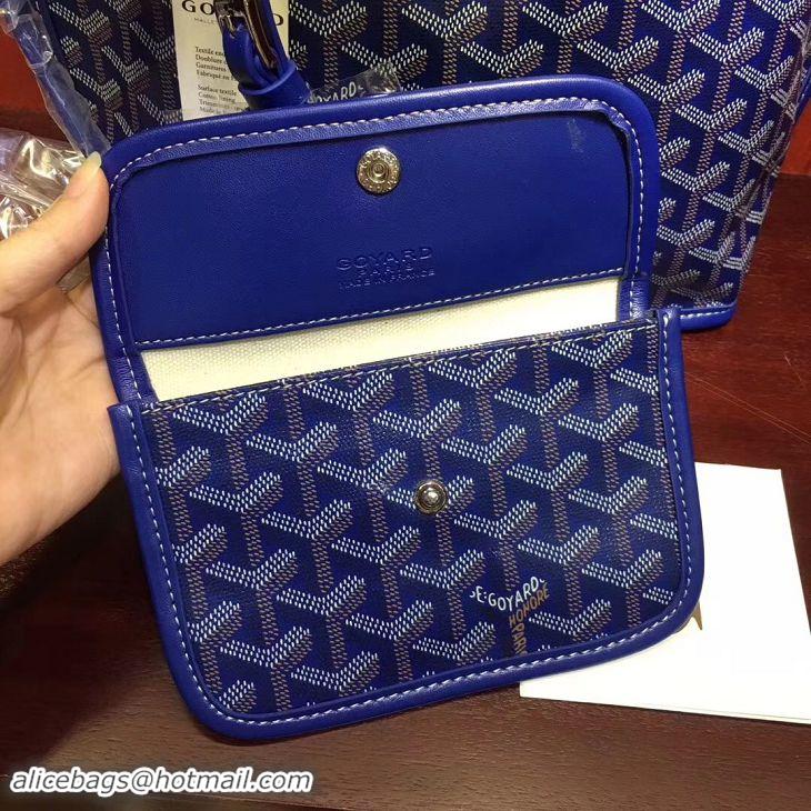 Inexpensive Goyard New Design Anjou Reversible Bag Mini 2398 Dark Blue