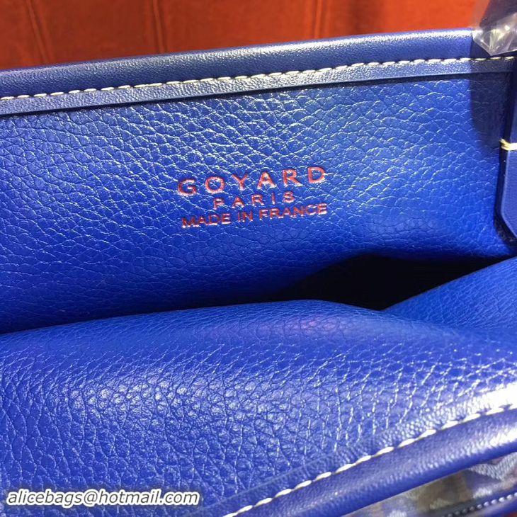 Inexpensive Goyard New Design Anjou Reversible Bag Mini 2398 Dark Blue