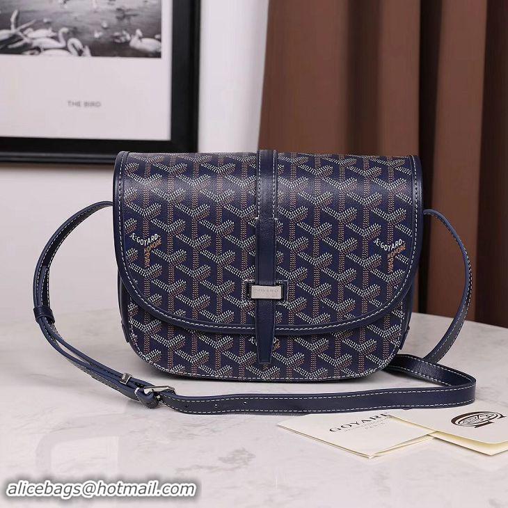 Low Cost Goyard Belvedere Messenger Bag PM 8965 Navy Blue