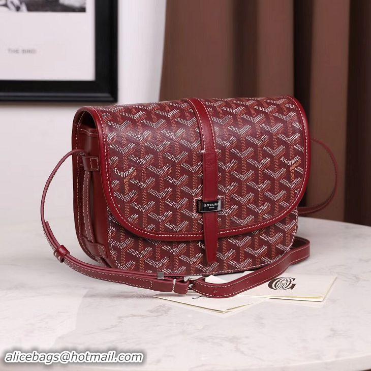 Reproduction Goyard Belvedere Messenger Bag PM 8965 Burgundy