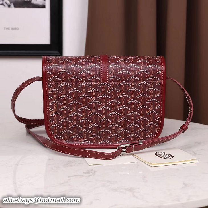 Reproduction Goyard Belvedere Messenger Bag PM 8965 Burgundy