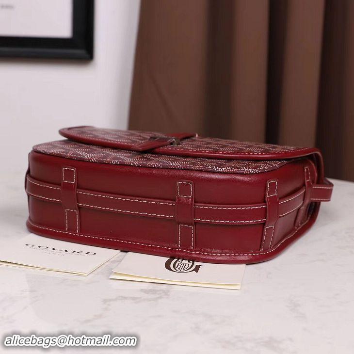 Reproduction Goyard Belvedere Messenger Bag PM 8965 Burgundy