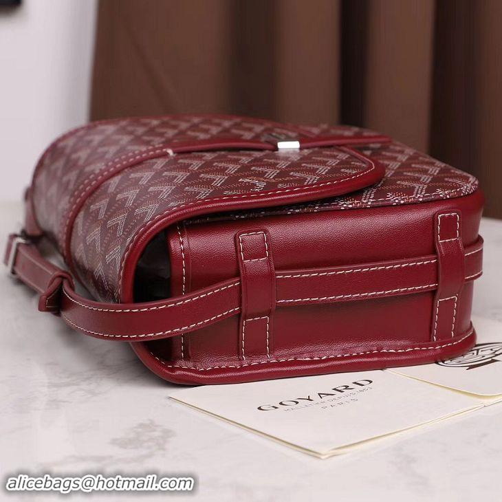 Reproduction Goyard Belvedere Messenger Bag PM 8965 Burgundy