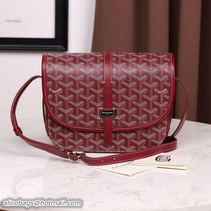 Reproduction Goyard Belvedere Messenger Bag PM 8965 Burgundy