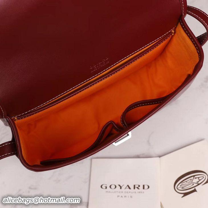 Reproduction Goyard Belvedere Messenger Bag PM 8965 Burgundy