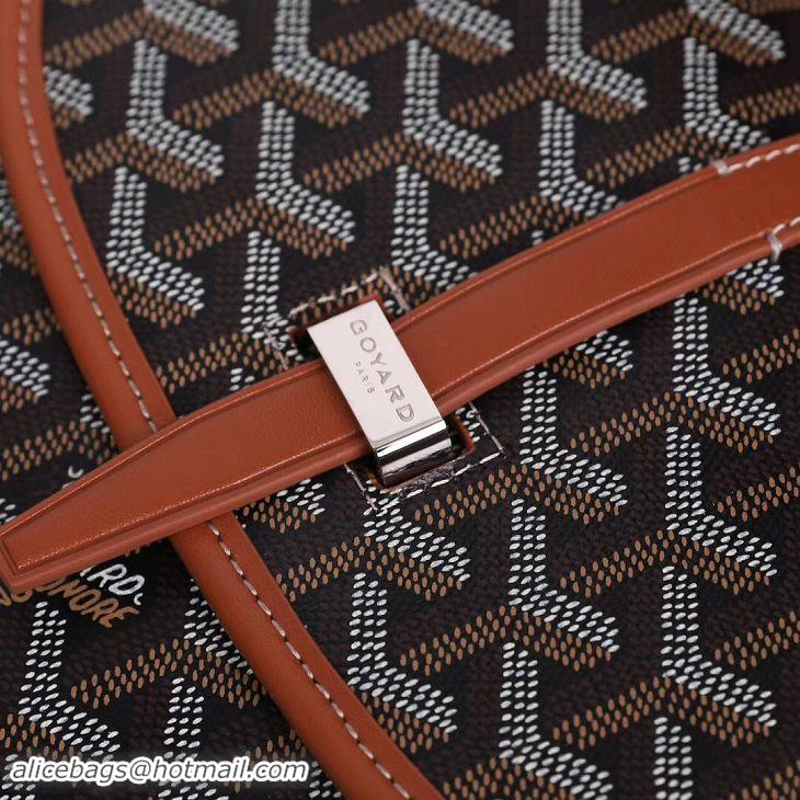 Recommended Goyard Belvedere Messenger Bag PM 8965 Black And Tan