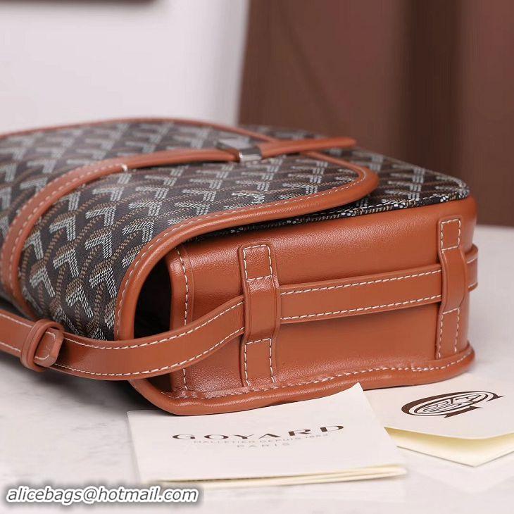 Recommended Goyard Belvedere Messenger Bag PM 8965 Black And Tan