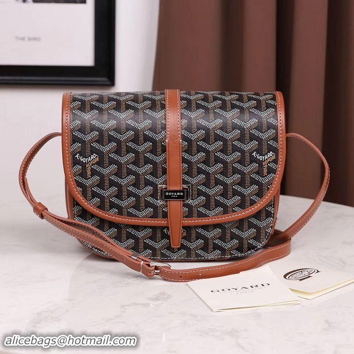 Recommended Goyard Belvedere Messenger Bag PM 8965 Black And Tan