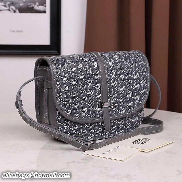 Shop Cheap Goyard Belvedere Messenger Bag PM 8965 Dark Grey