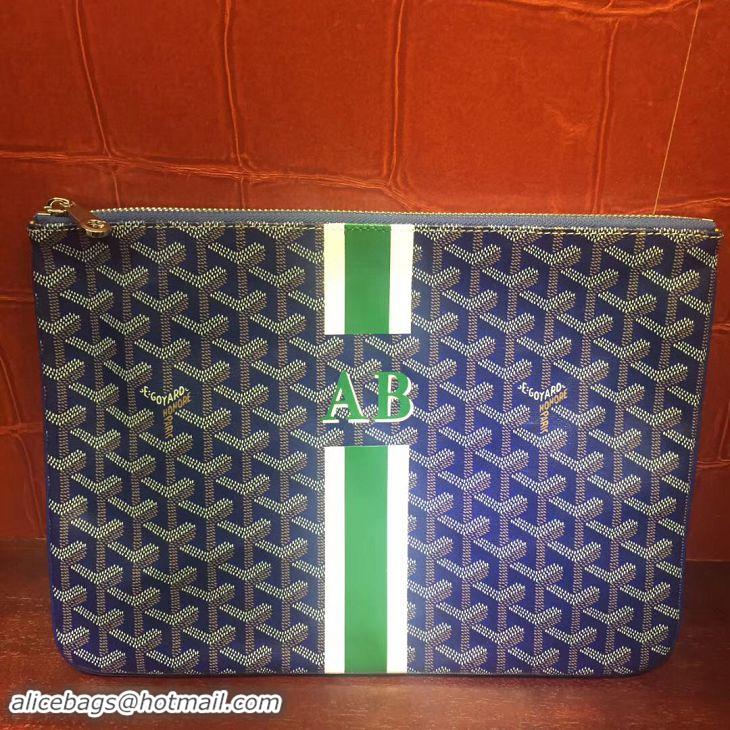 Price For Goyard Personnalization/Custom/Hand Painted AB With Stripes