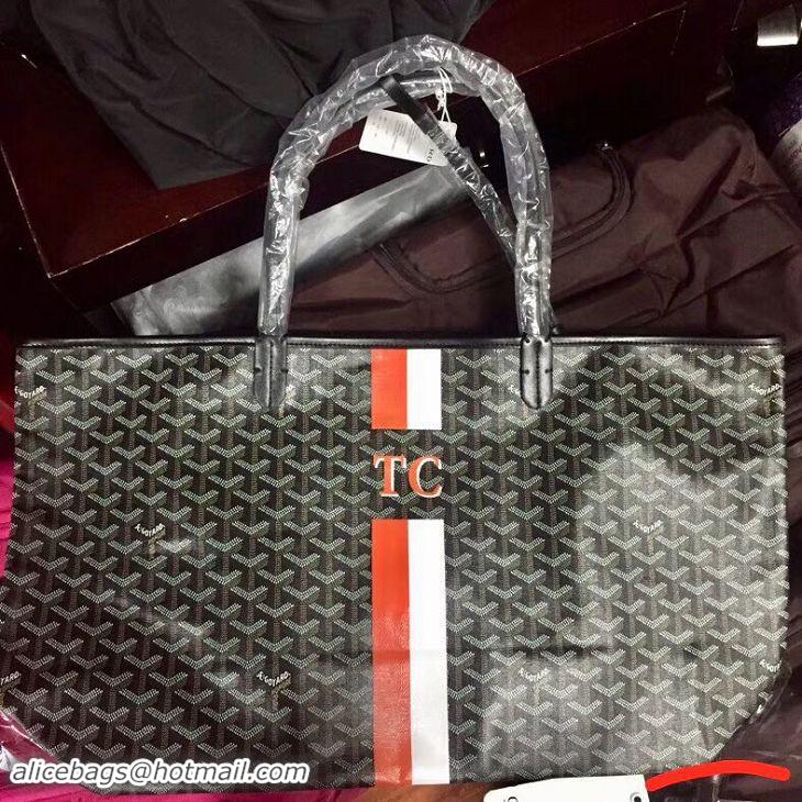 Price For Goyard Personnalization/Custom/Hand Painted TC With Stripes