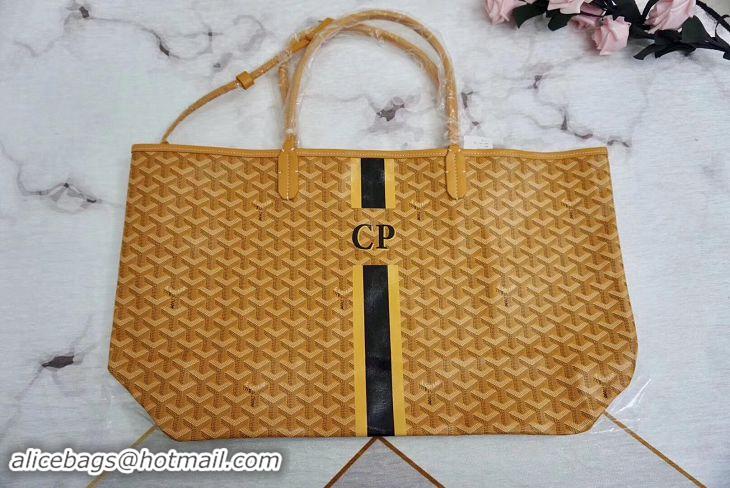 Price For Goyard Personnalization/Custom/Hand Painted CP With Stripes