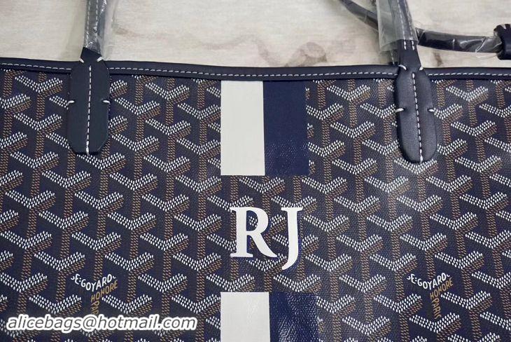 Price For Goyard Personnalization/Custom/Hand Painted RJ With Stripes