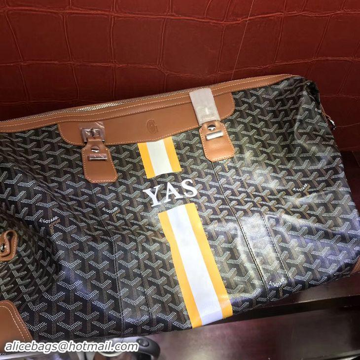 Price For Goyard Personnalization/Custom/Hand Painted YAS With Stripes