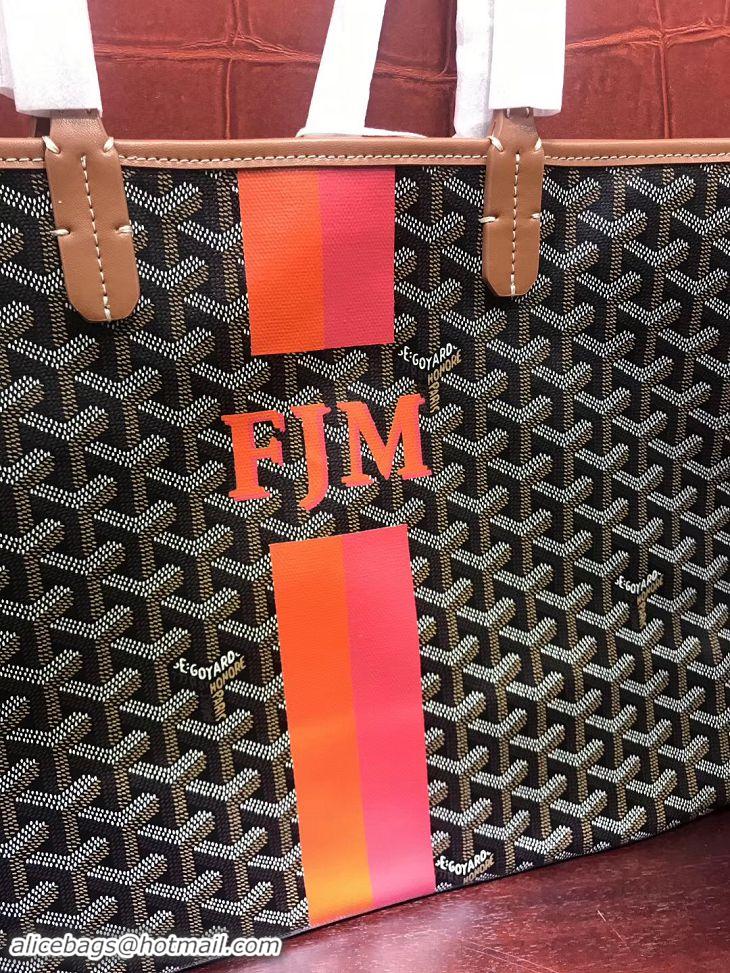 Price For Goyard Personnalization/Custom/Hand Painted FJM With Stripes