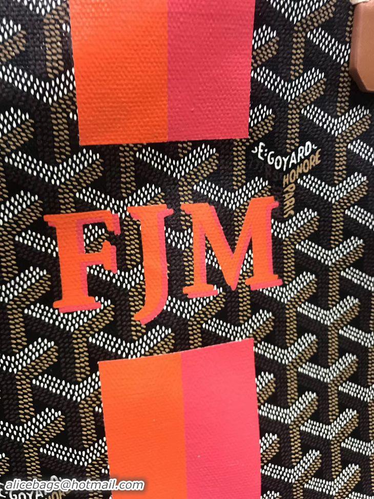 Price For Goyard Personnalization/Custom/Hand Painted FJM With Stripes