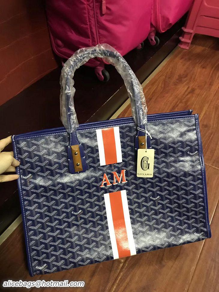 Price For Goyard Personnalization/Custom/Hand Painted AM With Stripes