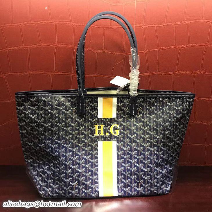 Price For Goyard Personnalization/Custom/Hand Painted H.G With Stripes