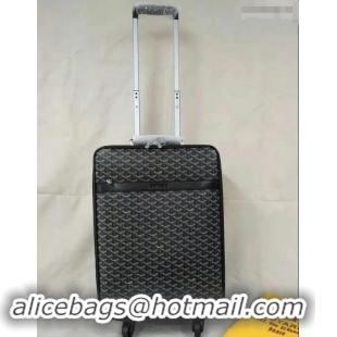 Original Cheap Goyard Rolling Trolley Travel Luggage Bag GL020 Black