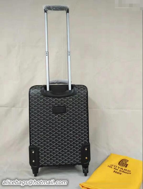 Original Cheap Goyard Rolling Trolley Travel Luggage Bag GL020 Black