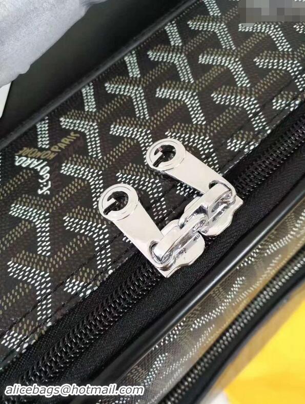 Original Cheap Goyard Rolling Trolley Travel Luggage Bag GL020 Black