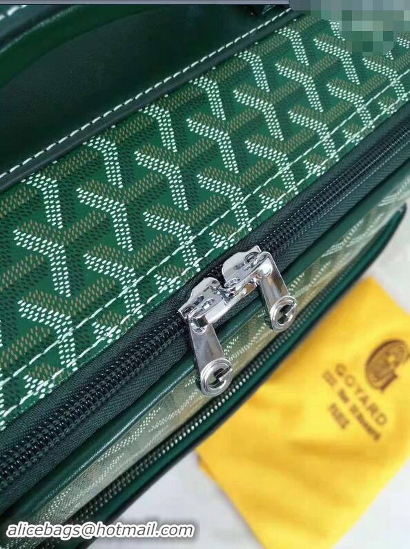 Buy Luxury Goyard Rolling Trolley Travel Luggage Bag GL020 Green