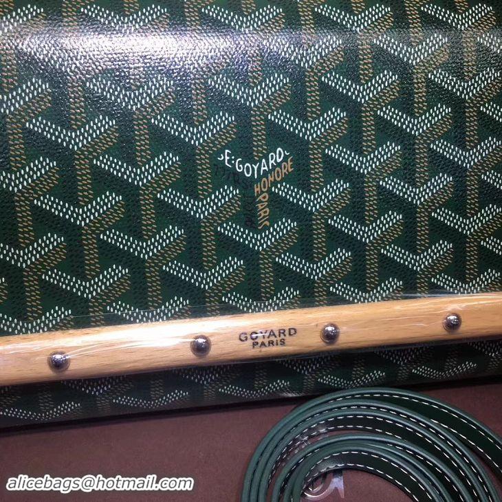 Popular Goyard Monte-Carlo Clutch With Leather Strap 8982 Green