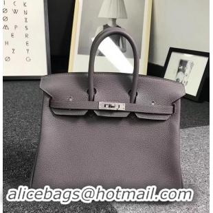 Discount Hermes Birkin 25cm Bag in Original Togo Leather Bag 423011 Vert Gris