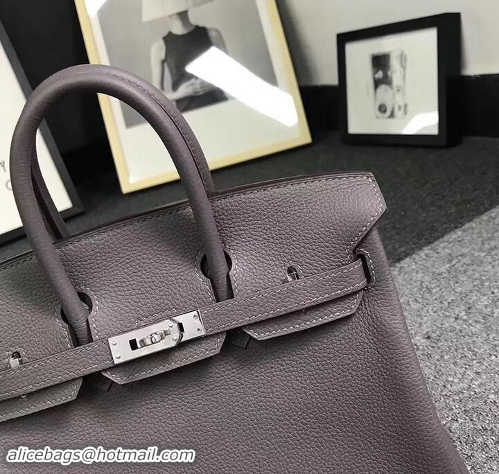 Discount Hermes Birkin 25cm Bag in Original Togo Leather Bag 423011 Vert Gris