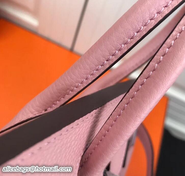 Most Popular Hermes Birkin 25cm Bag Pink in Togo Leather With Silver Hardware 423012