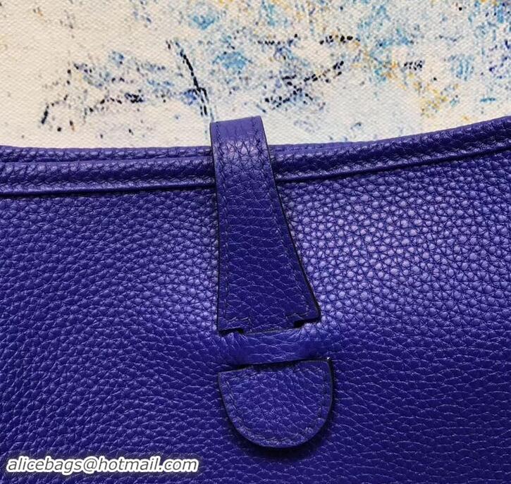 Original Cheap Hermes Evelyne III PM Bag in Original Togo Leather 423018 Purple