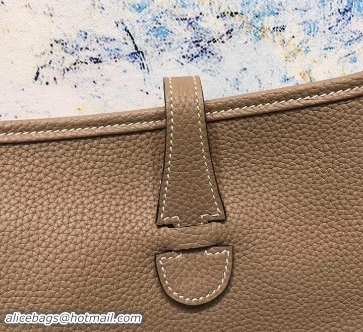 Grade Quality Hermes Evelyne III PM Bag in Original Togo Leather 423018 Camel