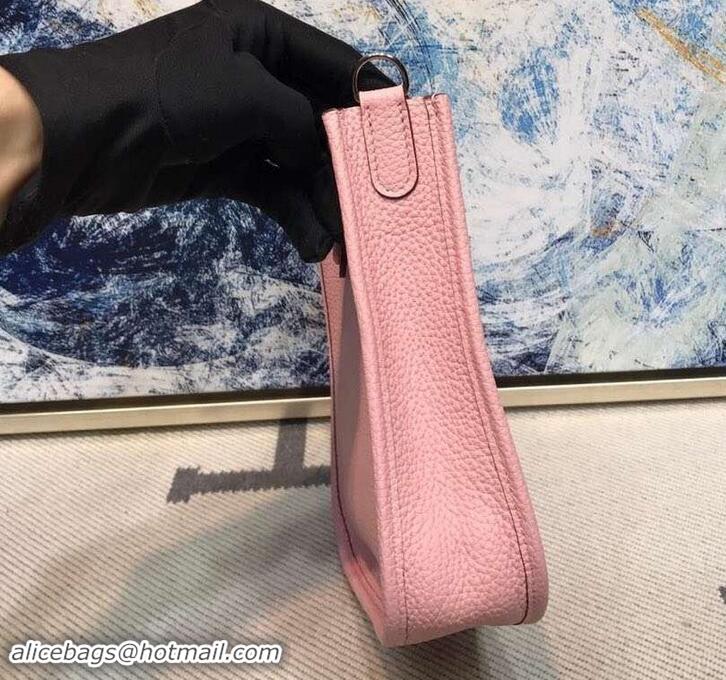 Luxury Hermes Evelyne Mini Bag in Original Togo Leather 423020 Pink