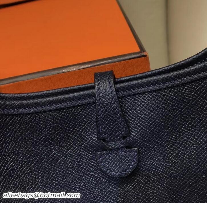 Best Quality Hermes Evelyne Mini Bag In Original Epsom Leather 423030 Black