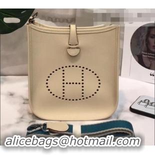 Discount Hermes Evelyne Mini Bag In Original Epsom Leather 423030 Creamy