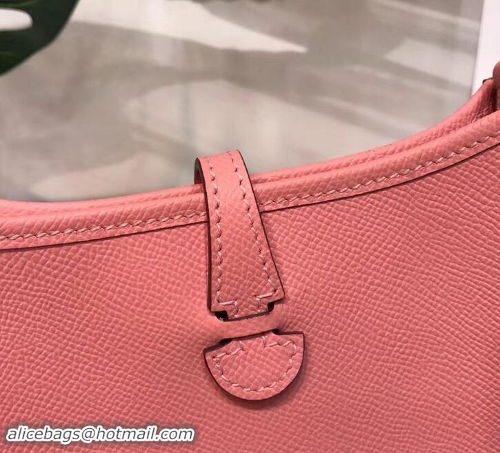 Best Price Hermes Evelyne Mini Bag In Original Epsom Leather 423030 Pink