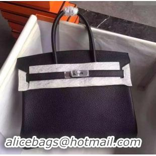  Best Product Hermes Birkin 30/35 Bag In Original togo Leather With Gold/Silver Hardware 425018 Black