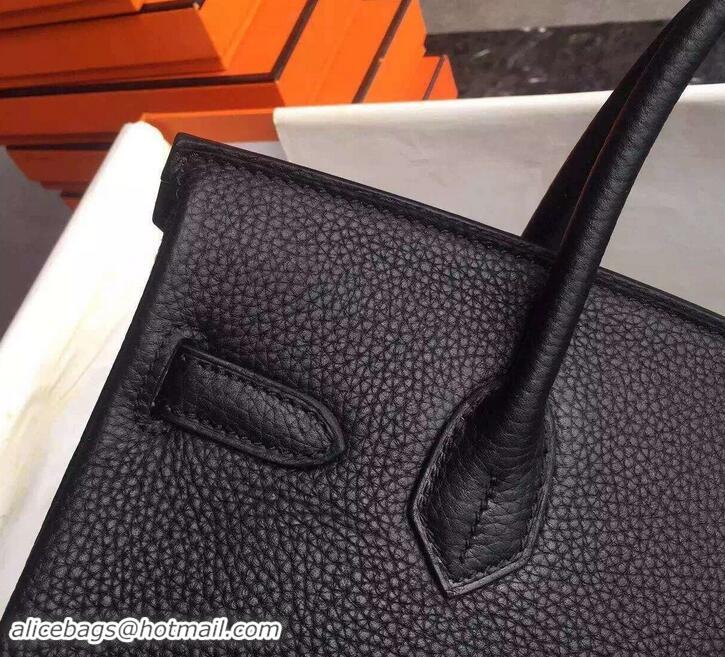  Best Product Hermes Birkin 30/35 Bag In Original togo Leather With Gold/Silver Hardware 425018 Black