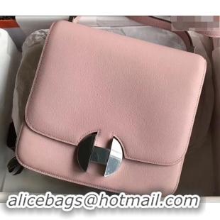 Luxury Hermes 2002 - 26 Bag Pink In Evercolor Calfskin With Adjustable Strap H42620