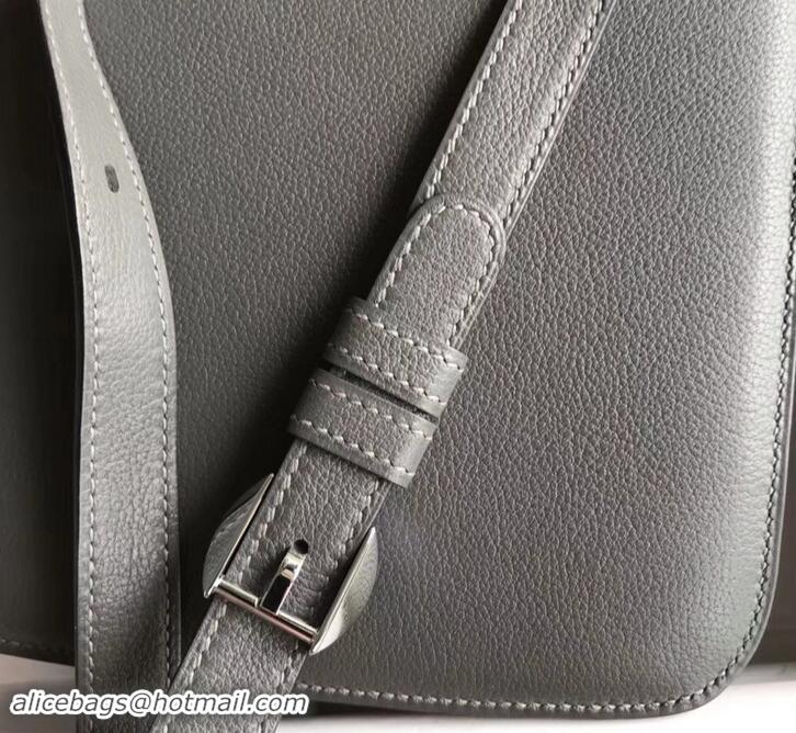 Classic Hot Hermes 2002 - 26 Bag Dark Gray In Evercolor Calfskin With Adjustable Strap H42620