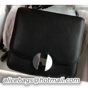 Best Price Hermes 2002 - 26 Bag Black In Evercolor Calfskin With Adjustable Strap H42620